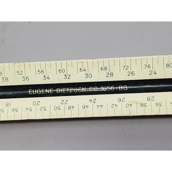 Vintage Ruler Set Westcott Fiskars Alvin Bruning Tools Architect Engineer Scales - Picture 10 of 10